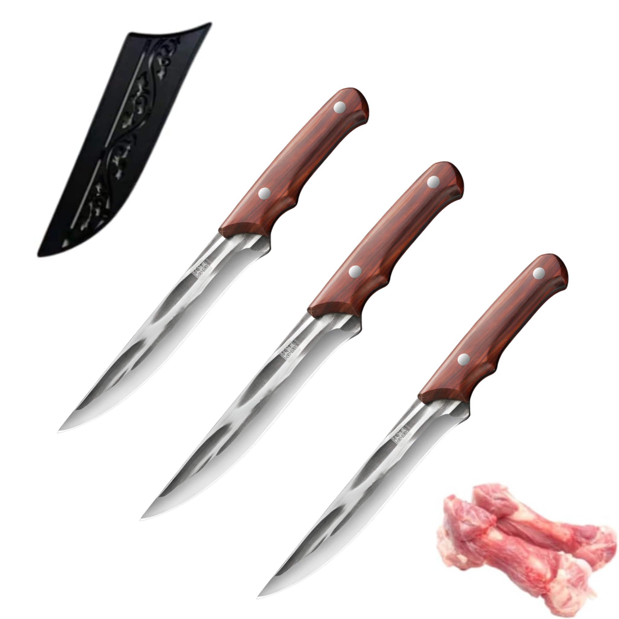 Amazon.co.jp: [starrycoo]骨スキ包丁 手作り鍛造のキッチン用品【関市